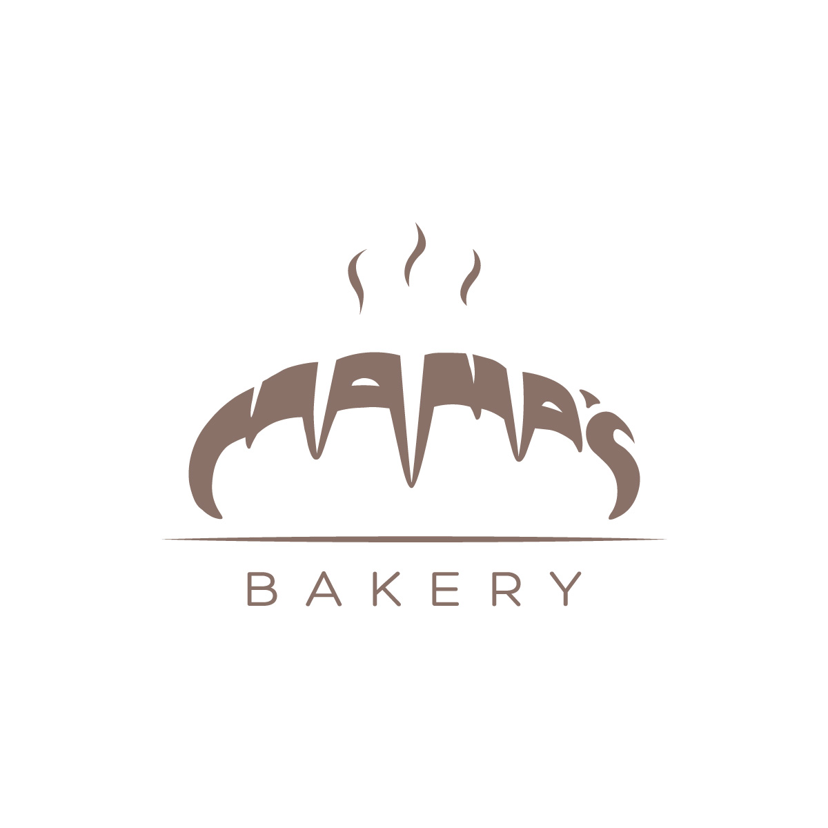 Mama’s bakery - logo design for bakery