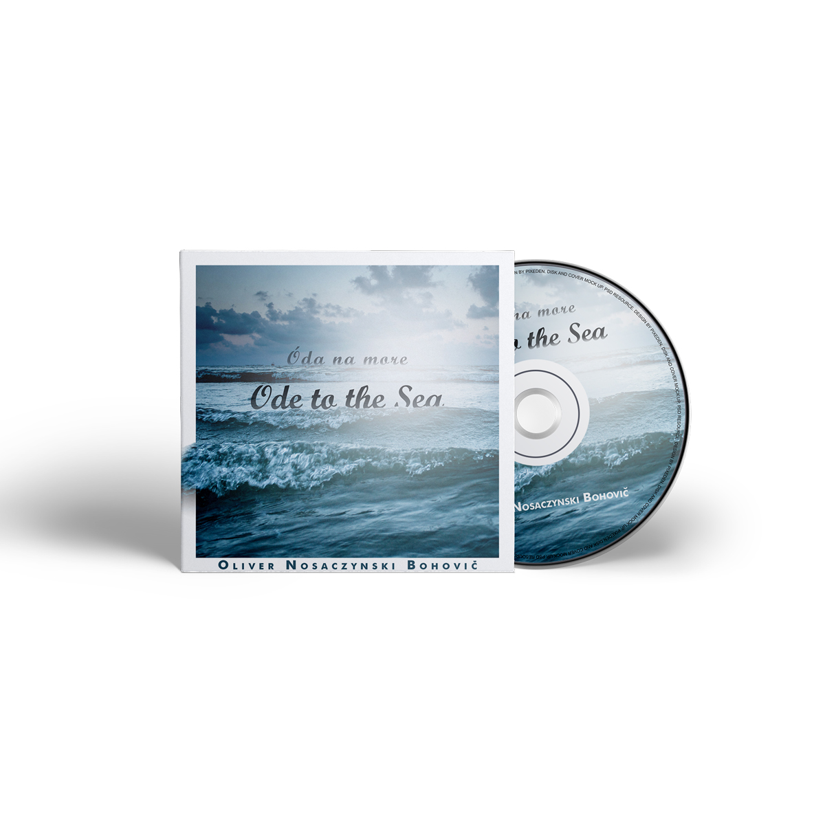 Ode to the Sea - Oliver Nosaczynski Bohovič - music album cover design