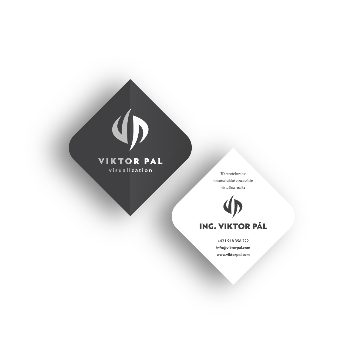 VIKTOR PAL visualization - corporate identity for visualization and VR specialist